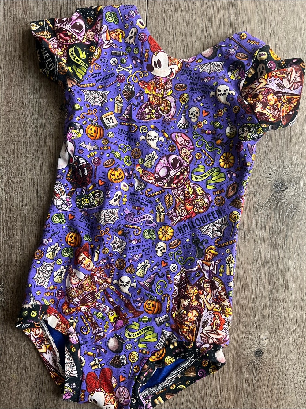 Girls halloween Disney bodysuit